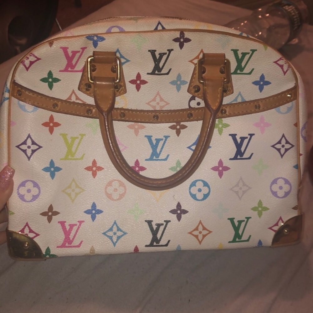 Authentic Louis Vuitton multicolored hand bag